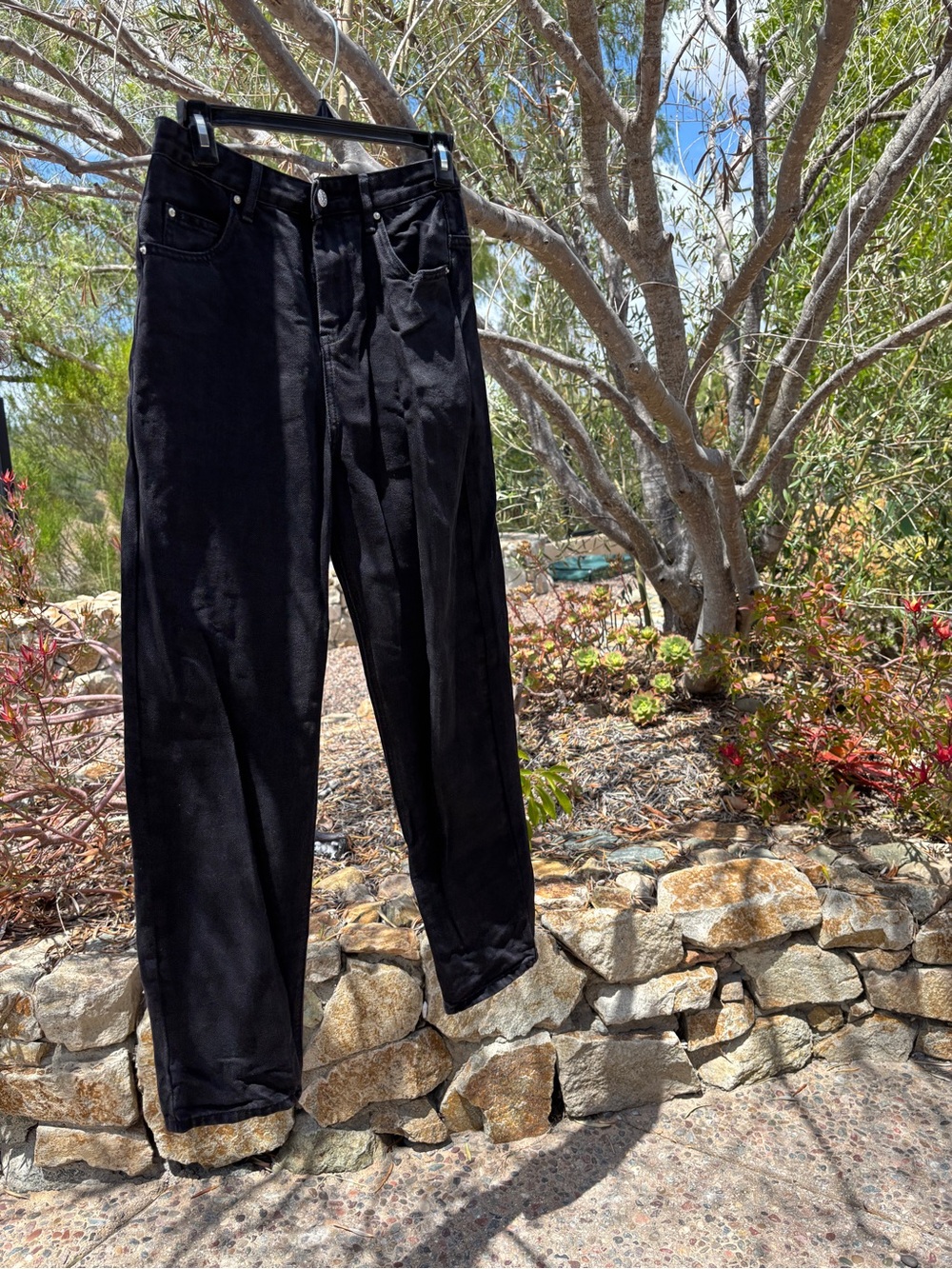 Isabel Marant Étoile Black Barrel Jeans